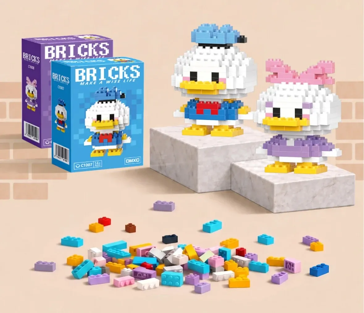 Daisy Duck ve Donald Duck Lego